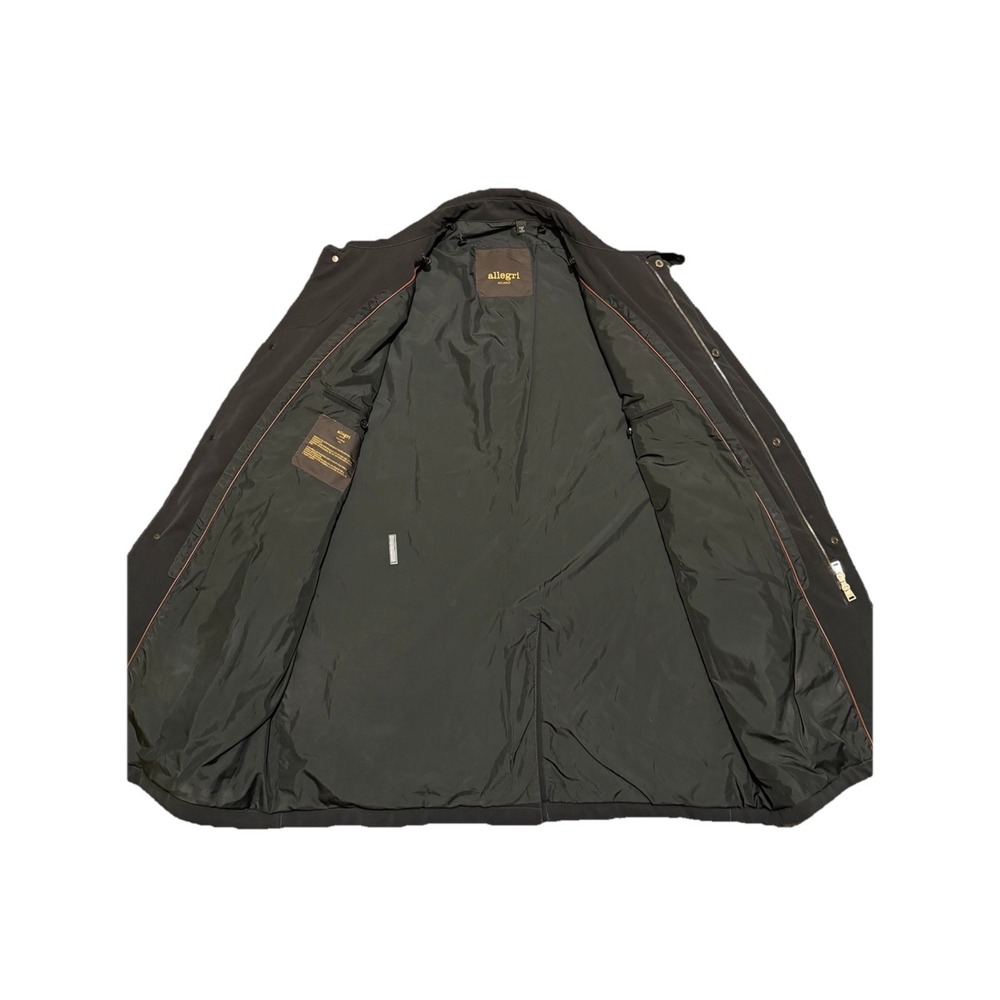 Allegri Milano Trench Coat Jacket Men's Size XL (see Measurement) Made In Italy - Picture 4 of 10